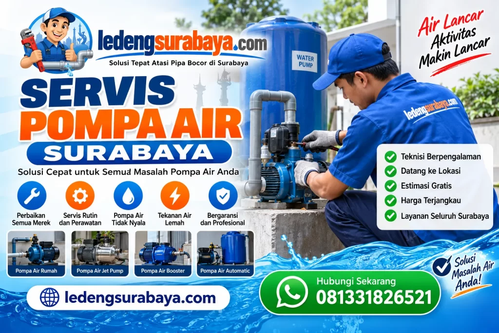Servis Pompa Air Surabaya