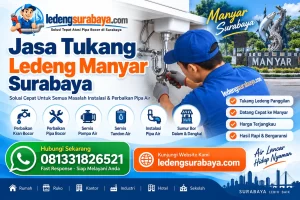 Jasa tukang ledeng Manyar Surabaya